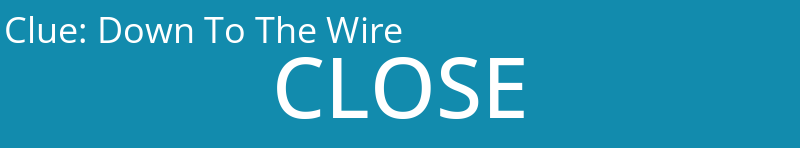 Down To The Wire