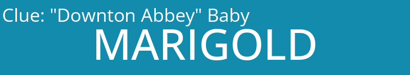 "Downton Abbey" Baby