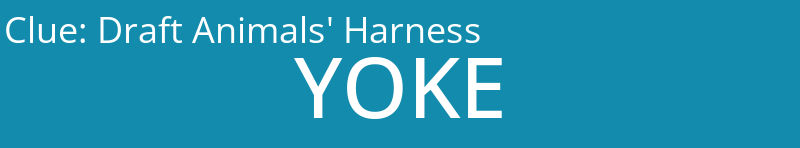 Draft Animals' Harness