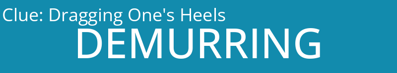 Dragging One's Heels
