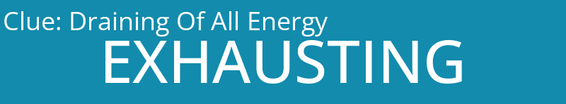 Draining Of All Energy
