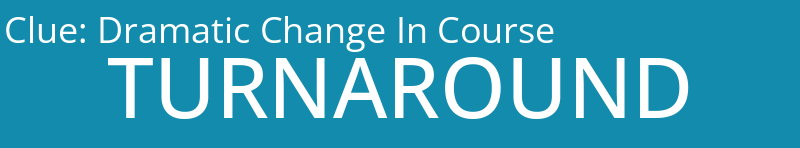 Dramatic Change In Course