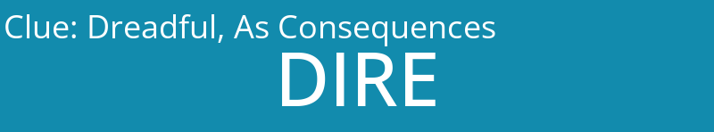 Dreadful, As Consequences