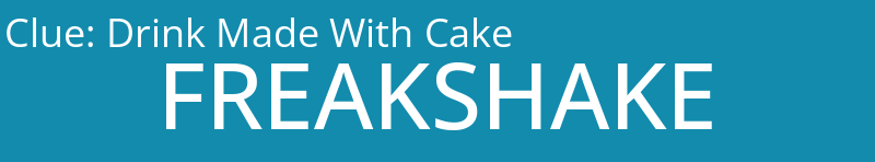 Drink Made With Cake