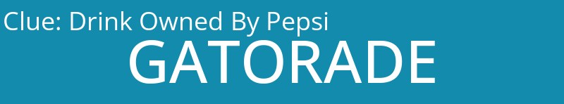 Drink Owned By Pepsi