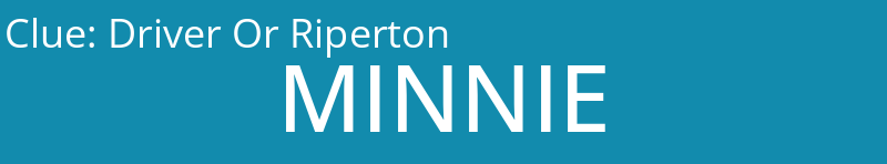 Driver Or Riperton