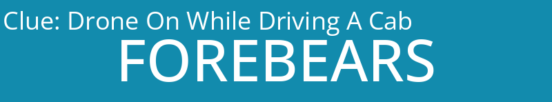 Drone On While Driving A Cab