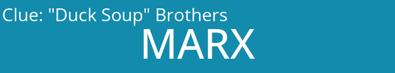 "Duck Soup" Brothers