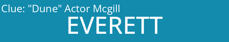 "Dune" Actor Mcgill
