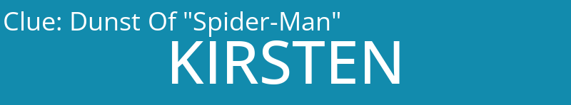 Dunst Of "Spider-Man"