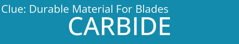 Durable Material For Blades