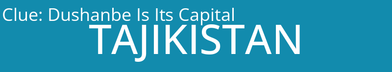 Dushanbe Is Its Capital