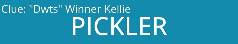 "Dwts" Winner Kellie