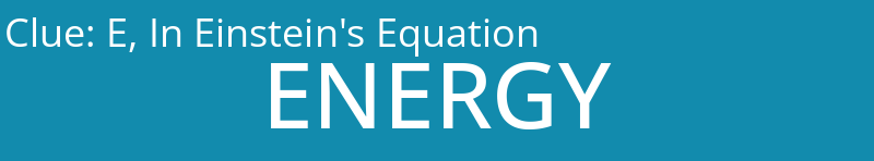 E, In Einstein's Equation