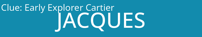 Early Explorer Cartier