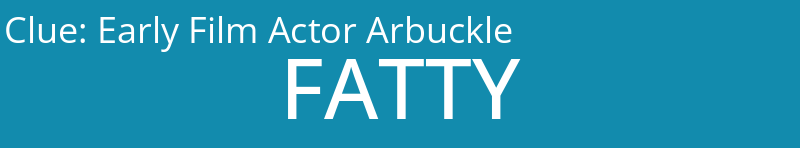 Early Film Actor Arbuckle