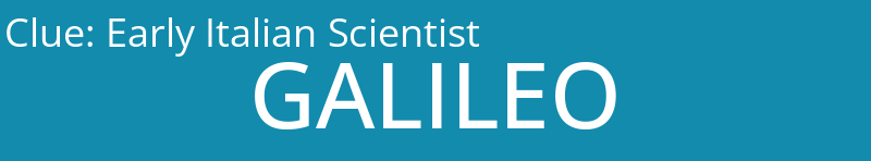 Early Italian Scientist