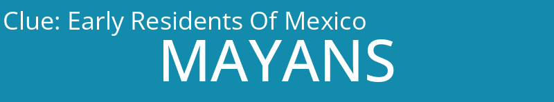Early Residents Of Mexico