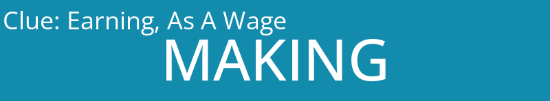 Earning, As A Wage