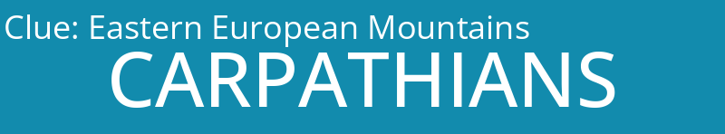Eastern European Mountains