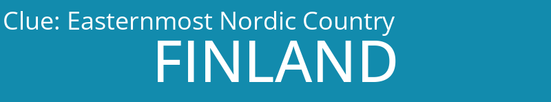 Easternmost Nordic Country