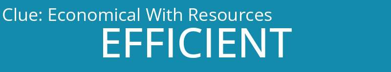 Economical With Resources