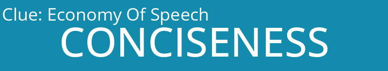 Economy Of Speech