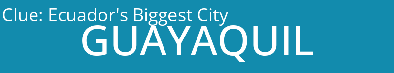Ecuador's Biggest City