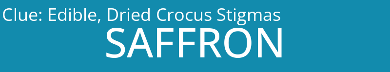Edible, Dried Crocus Stigmas