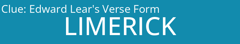Edward Lear's Verse Form