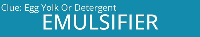Egg Yolk Or Detergent