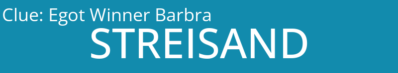 Egot Winner Barbra