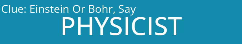 Einstein Or Bohr, Say