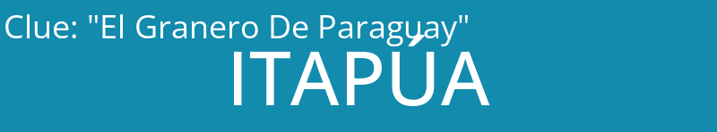 "El Granero De Paraguay"