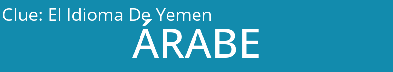 El Idioma De Yemen
