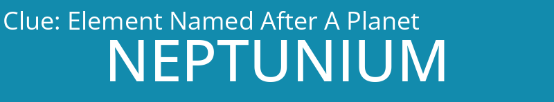 Element Named After A Planet