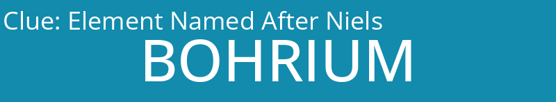 Element Named After Niels