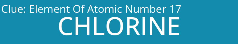 Element Of Atomic Number 17