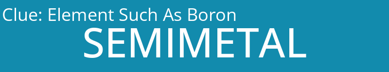 Element Such As Boron