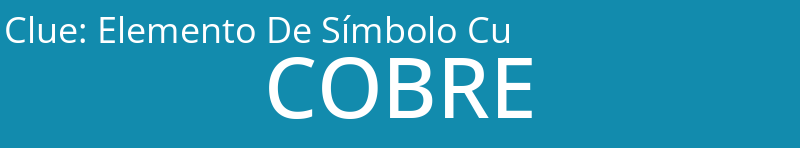 Elemento De Símbolo Cu