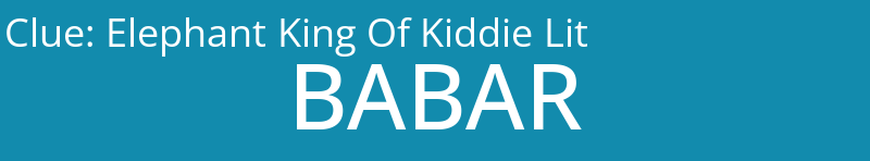 Elephant King Of Kiddie Lit