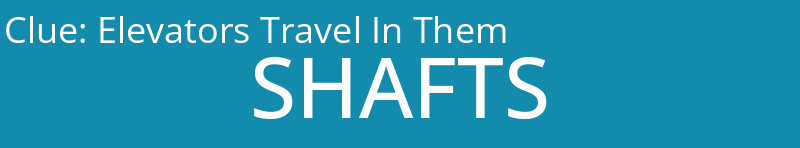 Elevators Travel In Them