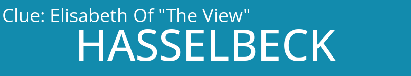 Elisabeth Of "The View"