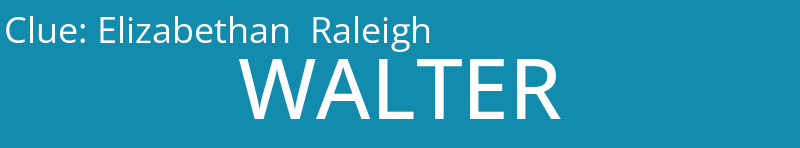 Elizabethan  Raleigh