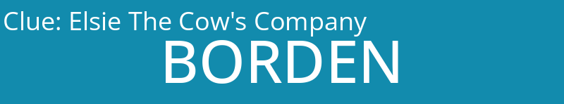 Elsie The Cow's Company