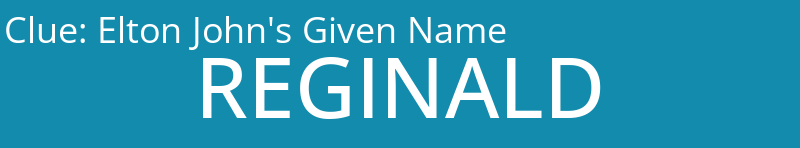 Elton John's Given Name