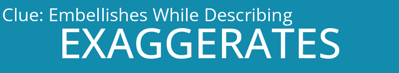 Embellishes While Describing