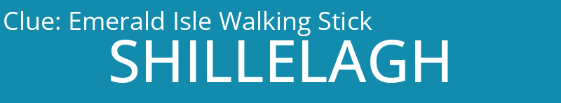 Emerald Isle Walking Stick