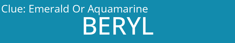 Emerald Or Aquamarine