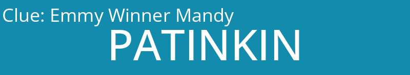 Emmy Winner Mandy